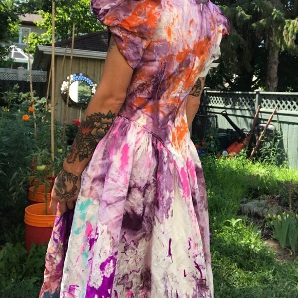 vintage wedding dress streetwear - Picture 3 of 4